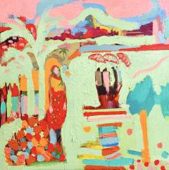 Paul Wadsworth Desert Umbrellas - 3030368