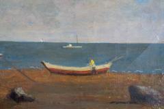 Paul Wescott Seascape by Paul Wescott c 1950s - 4544229