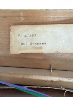 Paul Wescott Seascape by Paul Wescott c 1950s - 4572831