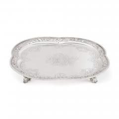 Paul de Lamerie 18th century silver salver by Paul de Lamerie - 3204531