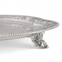 Paul de Lamerie 18th century silver salver by Paul de Lamerie - 3204532