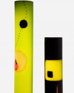 Pauline Couble Three luminous resin columns by Pauline Couble France circa 2012 - 4362569