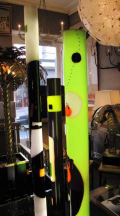 Pauline Couble Three luminous resin columns by Pauline Couble France circa 2012 - 4362571