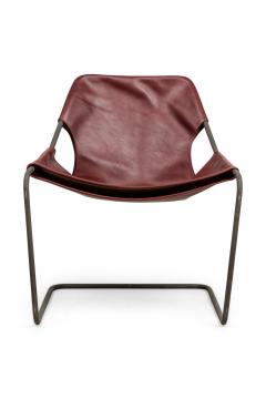 Paulo Mendes da Rocha for Objekto Brazilian Contemporary Paulistano Cognac Leath - 4634259