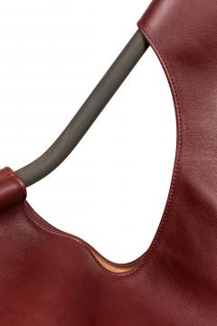 Paulo Mendes da Rocha for Objekto Brazilian Contemporary Paulistano Cognac Leath - 4634268