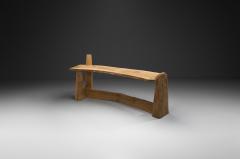 Pavel Novak Birch and Oak Carved Desk by Pavel Novak Czechoslovakia 1980s - 4638215