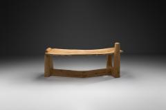 Pavel Novak Birch and Oak Carved Desk by Pavel Novak Czechoslovakia 1980s - 4638270