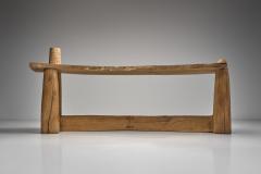 Pavel Novak Birch and Oak Carved Desk by Pavel Novak Czechoslovakia 1980s - 4638271