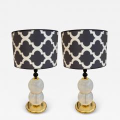 Pearlescent Sphere Lamps - 3883870