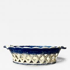 Pearlware Chestnut Basket Early 19th Century - 2502544