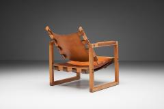 Peder Hansen Safari Chair by Peder Hansen in Eucalyptus Wood and Leather New Zealand 1967 - 1675678