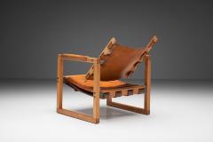 Peder Hansen Safari Chair by Peder Hansen in Eucalyptus Wood and Leather New Zealand 1967 - 1675679