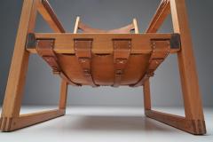 Peder Hansen Safari Chair by Peder Hansen in Eucalyptus Wood and Leather New Zealand 1967 - 1675683