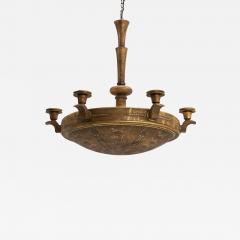 Peder Nyblom Art Deco Chandelier by Peder Nyblom - 3987290