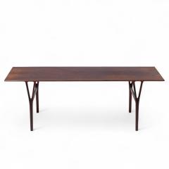 Peder Pedersen Peder Pedersen Dk for Helge Vestergaard Jensen Danish Rosewood Coffee Table - 4220421