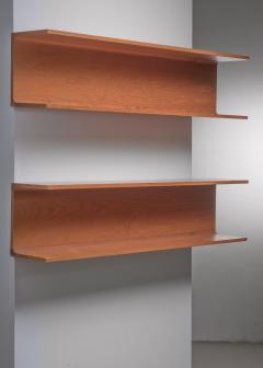 Pedersen Hansen Pair of Pedersen Hansen large wall shelves - 3306229