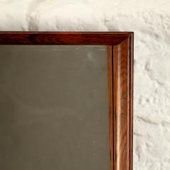 Pedersen Hansen Rectangular Rosewood Wall Mirror by Pedersen and Hansen Denmark 1960s - 2982784