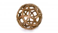 Pedro Cerisola ALTAIR geometric wood sculpture - 3027220