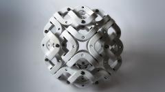 Pedro Cerisola SPHERE 32 from CUMULOS series geometric sculpture - 947918