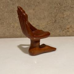 Pedro Friedeberg 1960s Pedro Friedeberg Miniature Hand Foot Chair Sculpture - 2741672