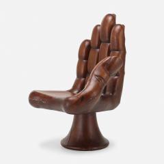 Pedro Friedeberg CARVED WALNUT PEDRO FRIEDEBERG STYLE HAND CHAIR - 2169188