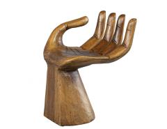 Pedro Friedeberg Carved Hand Chair in the Style of Pedro Friedeberg - 3996123