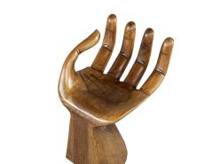 Pedro Friedeberg Carved Hand Chair in the Style of Pedro Friedeberg - 3996125