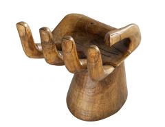 Pedro Friedeberg Carved Hand Chair in the Style of Pedro Friedeberg - 3996126