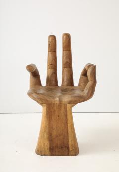 Pedro Friedeberg Carved Wood Hand Chair - 4201842
