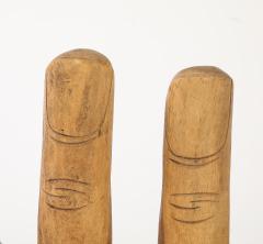 Pedro Friedeberg Carved Wood Hand Chair - 4201848