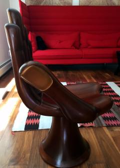 At Auction: Pedro Friedeberg Gilt 'Hand Chair' 38 H