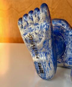 Pedro Friedeberg Rare Joined Hand and Foot Surrealism Sculpture by Pedro Friedeberg - 4484240