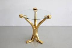 Pedro Friedeberg Signed Pedro Friedeberg Gilt Accent Table - 526217