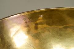 Pelleray Paris Bruxelles Antique Hairdresser Wash Basin in Patinated Brass - 4677450
