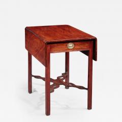 Pembroke Table with a Pierced Cross Stretcher - 478344