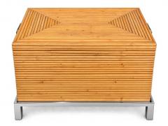 Pencil Reed Chest on Chrome Base 1970 - 4790643