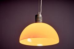 Pendant Lamp with orange acrylic Shade - 4395554