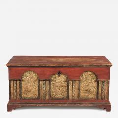 Pennsylvania German Painted Chest with Fraktur - 3066693