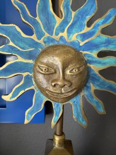 Pepe Mendoza Pair of Brass Pepe Mendoza Sun Lamps - 4430152