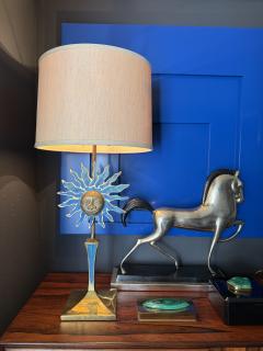 Pepe Mendoza Pair of Brass Pepe Mendoza Sun Lamps - 4430158