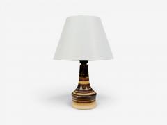 Per Engstrom Small Table Lamp Beige Ceramic Denmark 1970s - 4697099