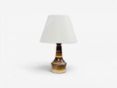Per Engstrom Small Table Lamp Beige Ceramic Denmark 1970s - 4697101