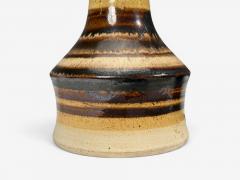 Per Engstrom Small Table Lamp Beige Ceramic Denmark 1970s - 4697103