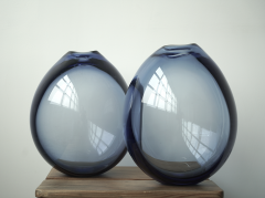 Per L tken A pair of extra large vases by Per Lutken - 3653406