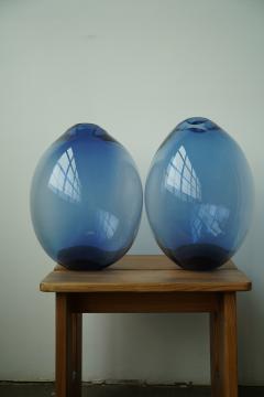 Per L tken A pair of extra large vases by Per Lutken - 3653409