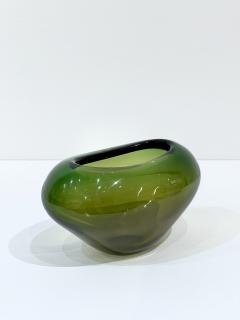 Per L tken Handblown Green Glass Vase by Per Lutken - 2758182