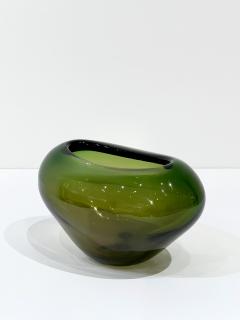 Per L tken Handblown Green Glass Vase by Per Lutken - 2758184