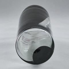 Per L tken Large Black and Smoked Glass Vase by Per Lutken for Holmegaard - 4148338