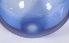 Per L tken Large Handblown Blue Glass Vase by Per Lutken for Holmegaard 1960s - 334006