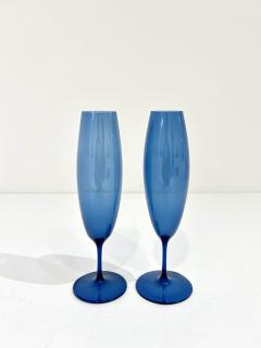 Per L tken Pair of Holmegaard Glass Flutes by Per Lutken - 4202008